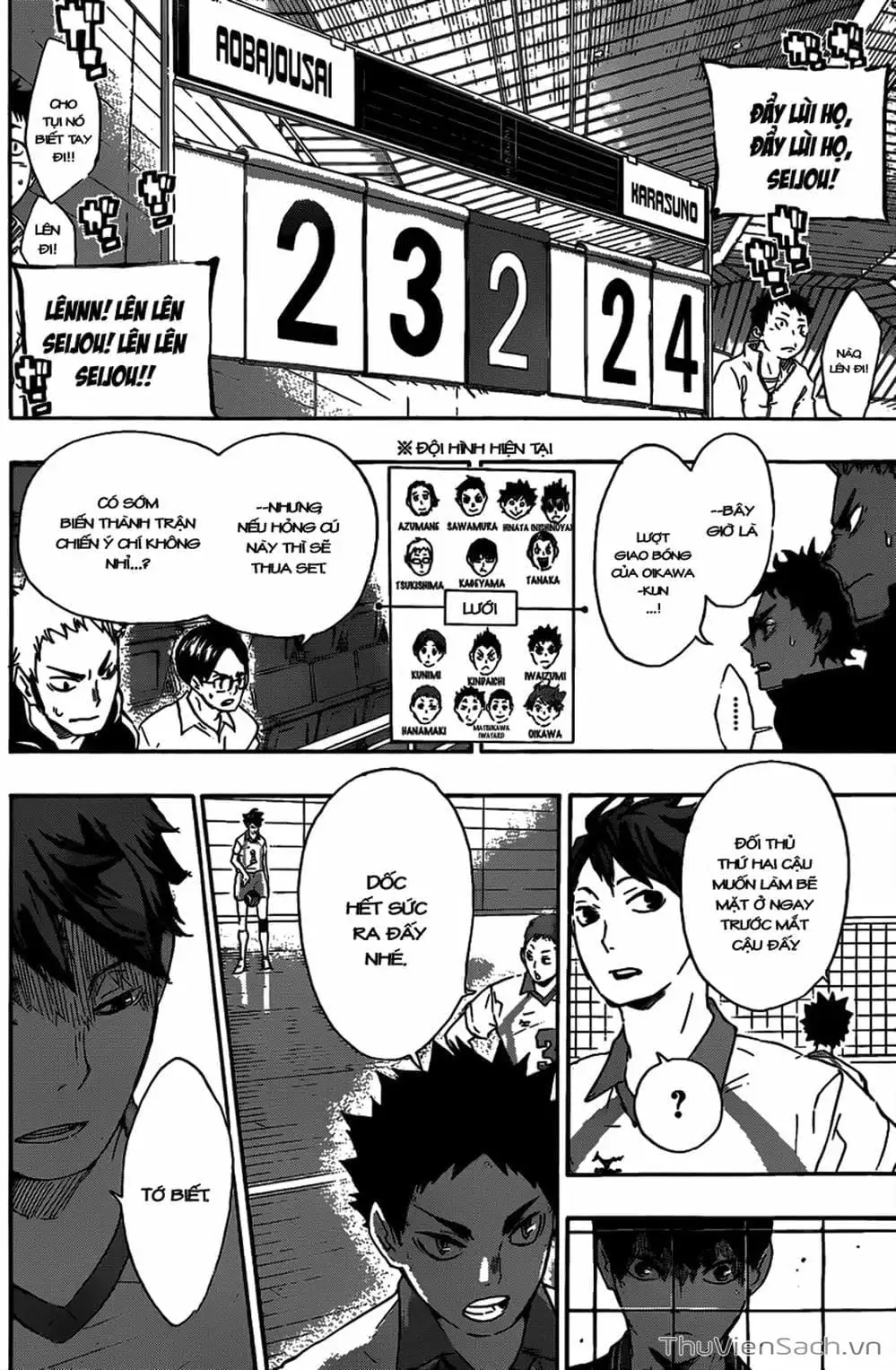 Truyện Tranh Vua Bóng Chuyền Haikyuu trang 6