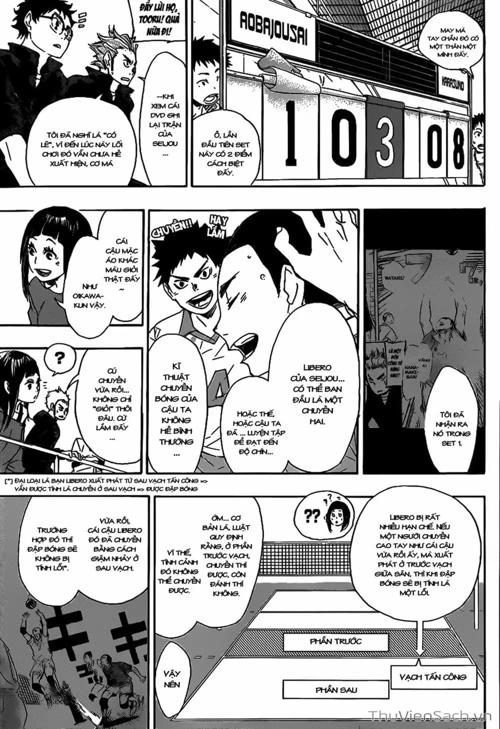 Truyện Tranh Vua Bóng Chuyền Haikyuu trang 6