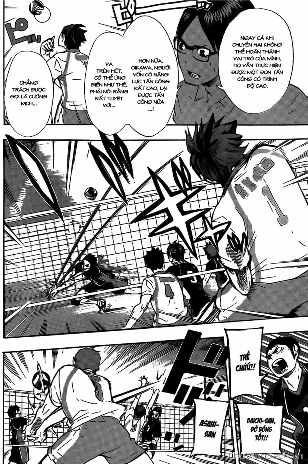 Truyện Tranh Vua Bóng Chuyền Haikyuu trang 6