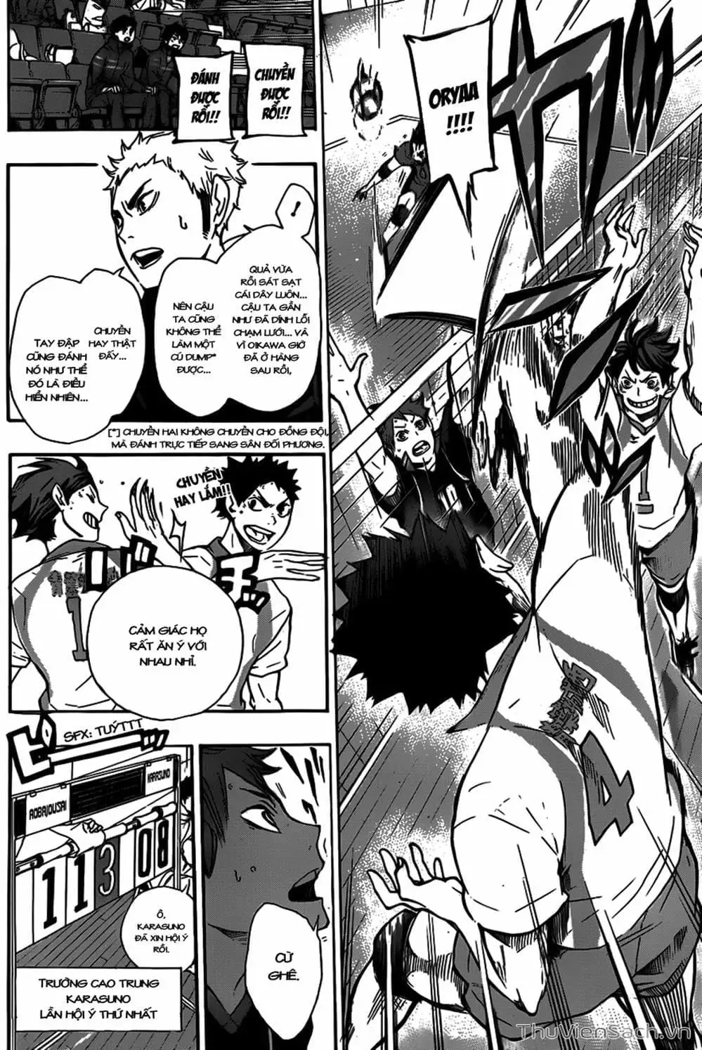 Truyện Tranh Vua Bóng Chuyền Haikyuu trang 6