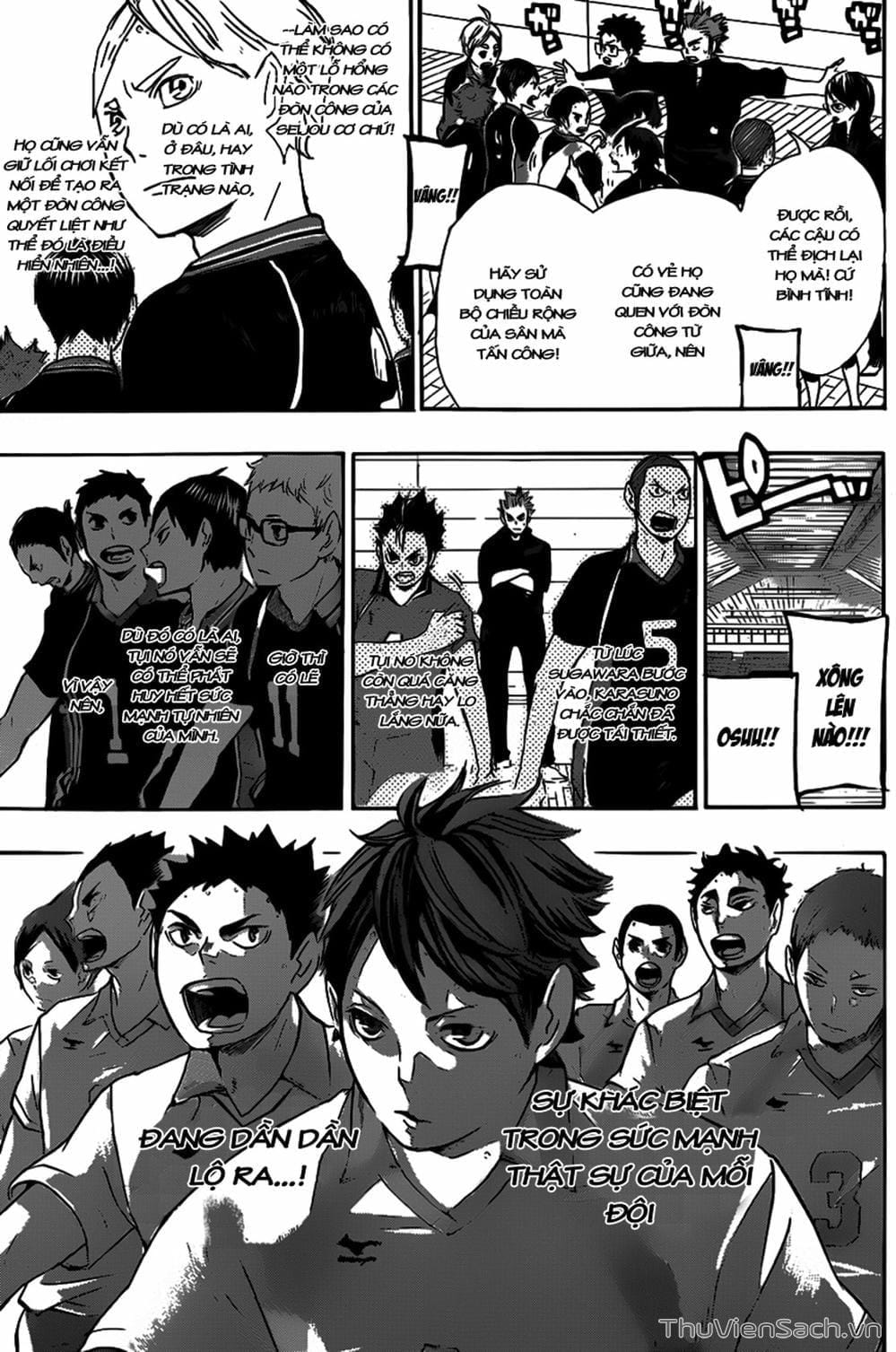 Truyện Tranh Vua Bóng Chuyền Haikyuu trang 6