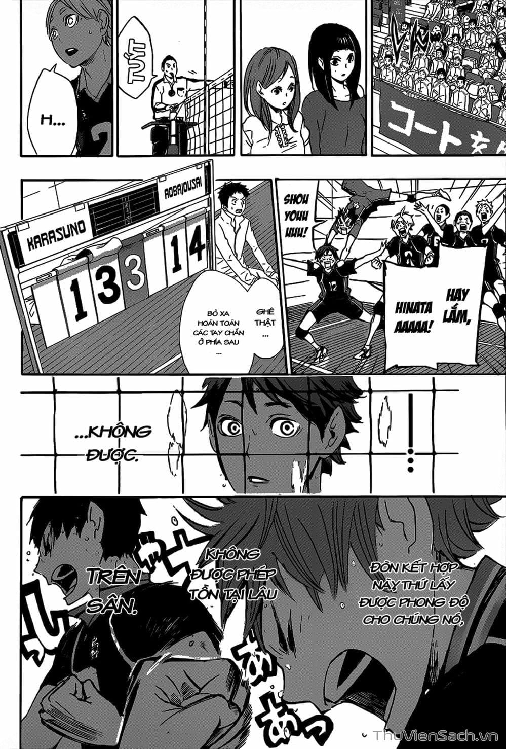 Truyện Tranh Vua Bóng Chuyền Haikyuu trang 6