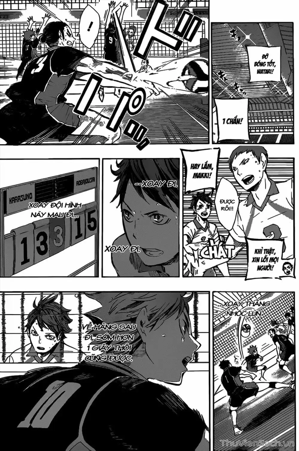 Truyện Tranh Vua Bóng Chuyền Haikyuu trang 6