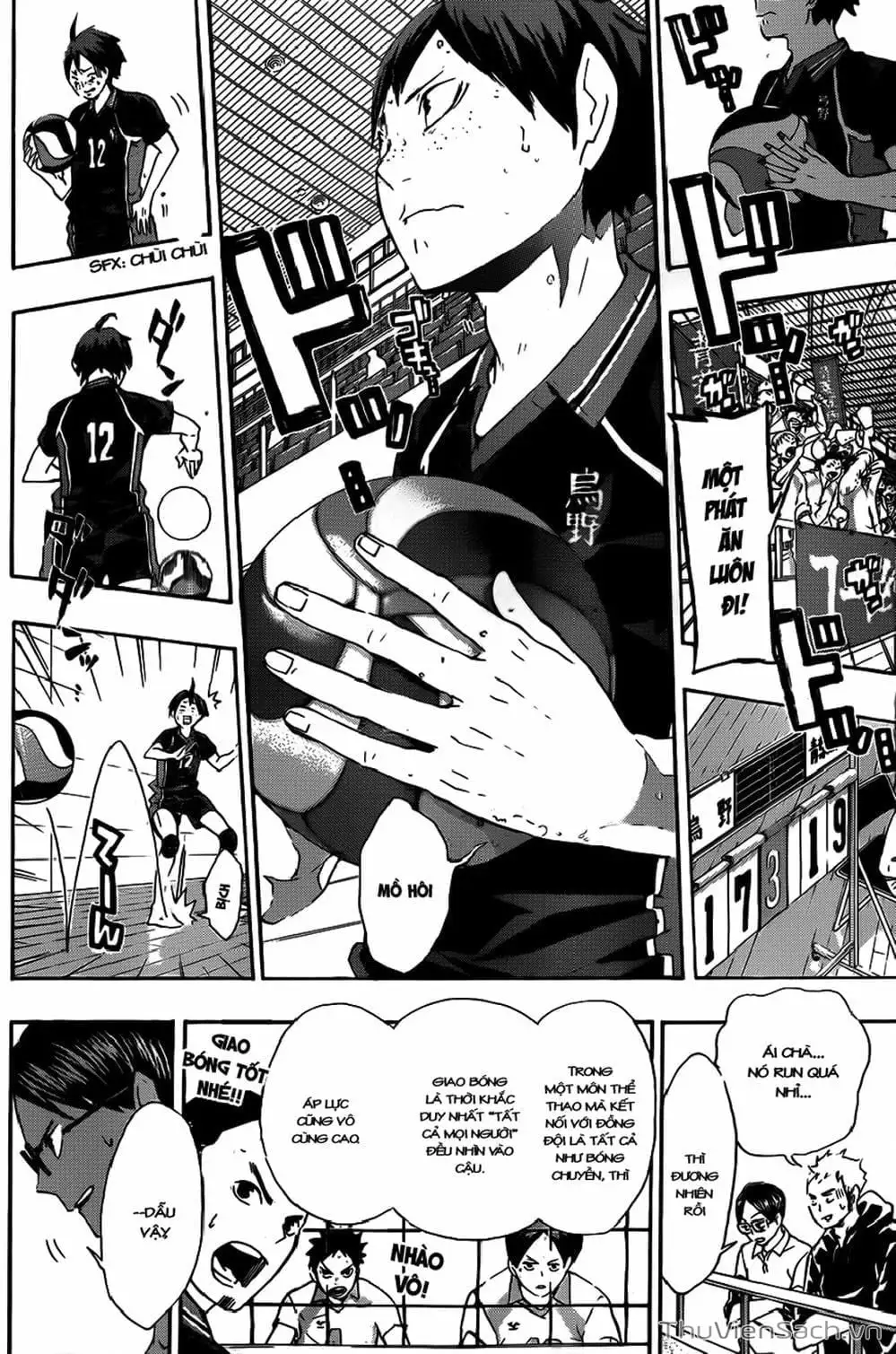 Truyện Tranh Vua Bóng Chuyền Haikyuu trang 6