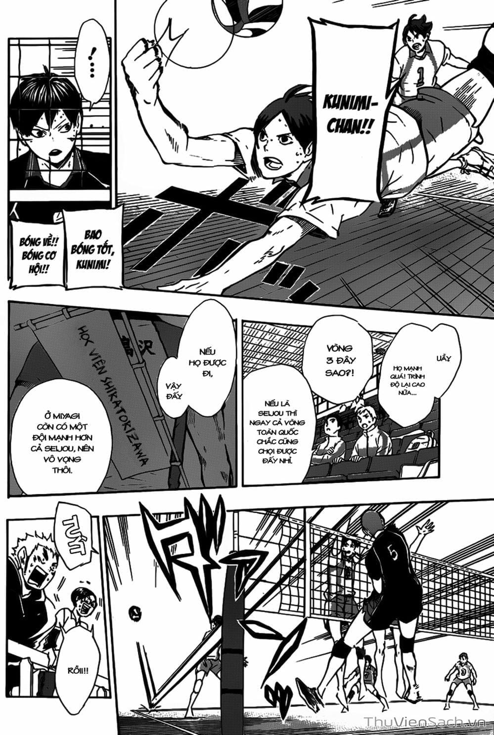 Truyện Tranh Vua Bóng Chuyền Haikyuu trang 6