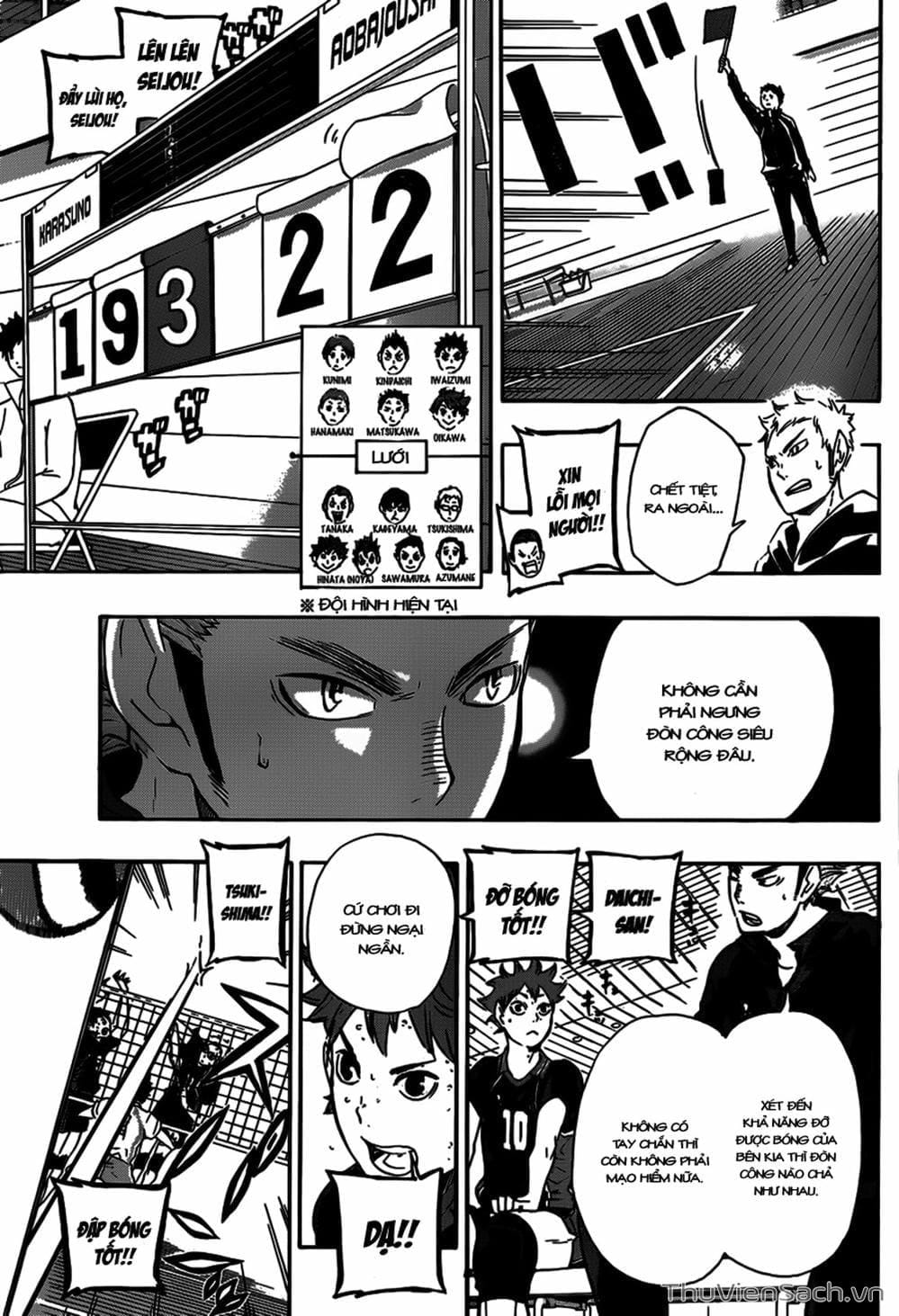 Truyện Tranh Vua Bóng Chuyền Haikyuu trang 6