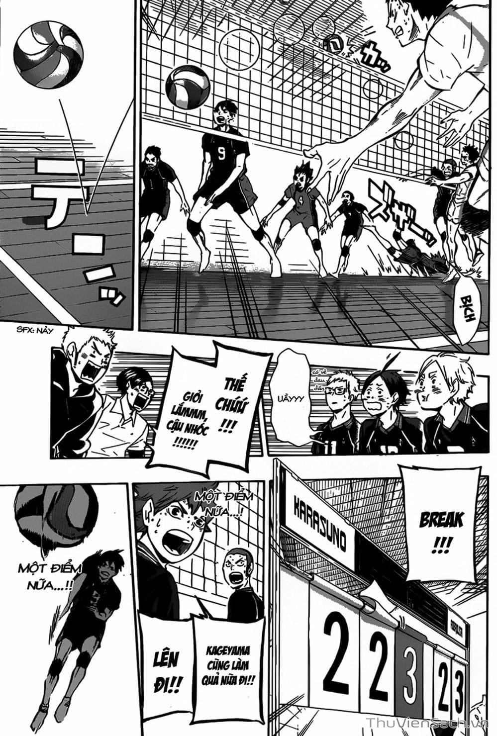 Truyện Tranh Vua Bóng Chuyền Haikyuu trang 6