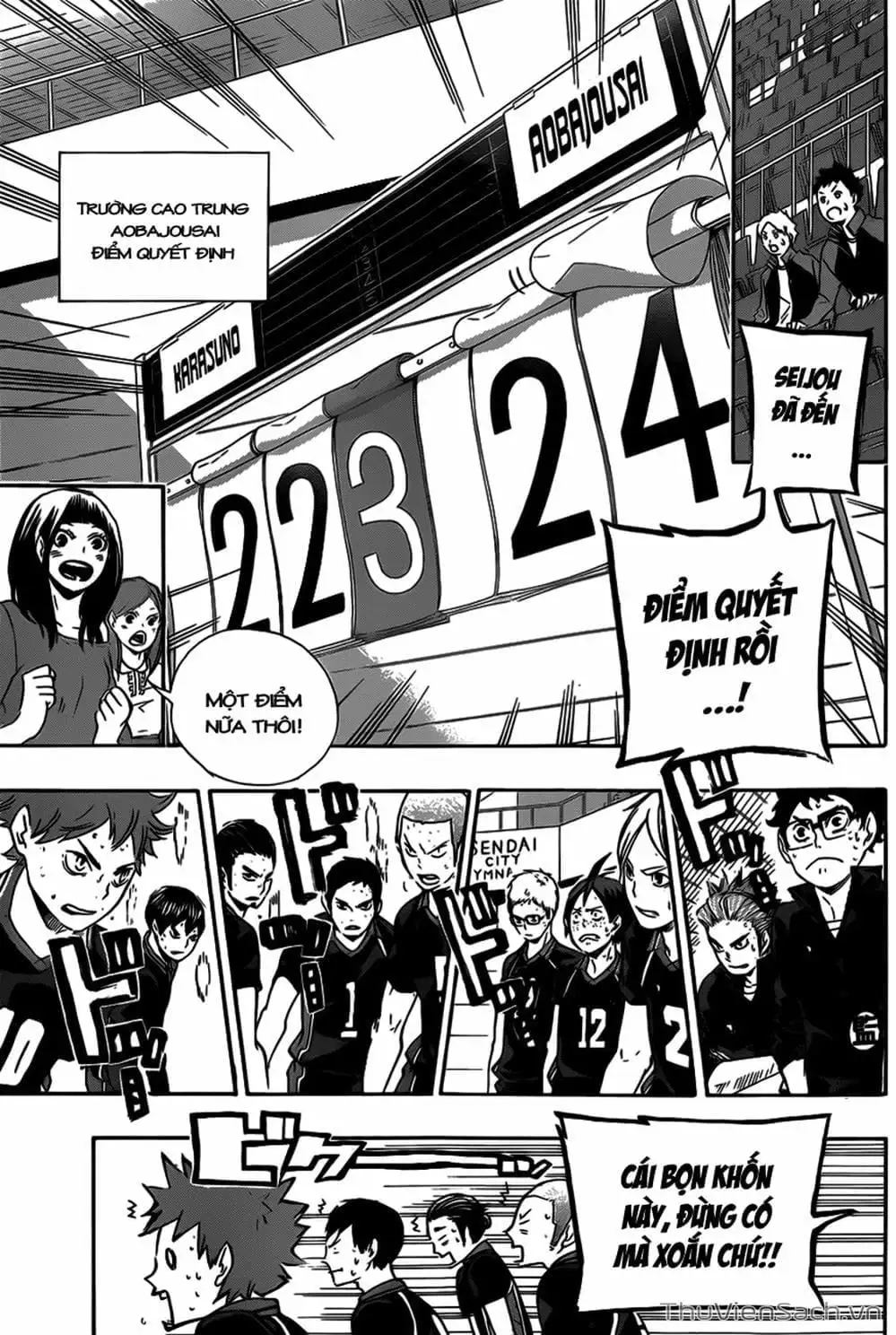 Truyện Tranh Vua Bóng Chuyền Haikyuu trang 6