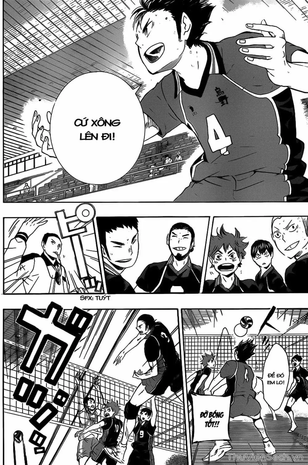 Truyện Tranh Vua Bóng Chuyền Haikyuu trang 6