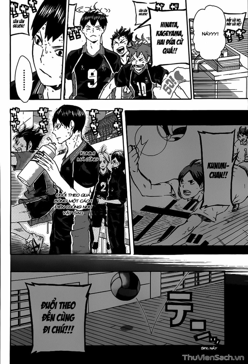 Truyện Tranh Vua Bóng Chuyền Haikyuu trang 6
