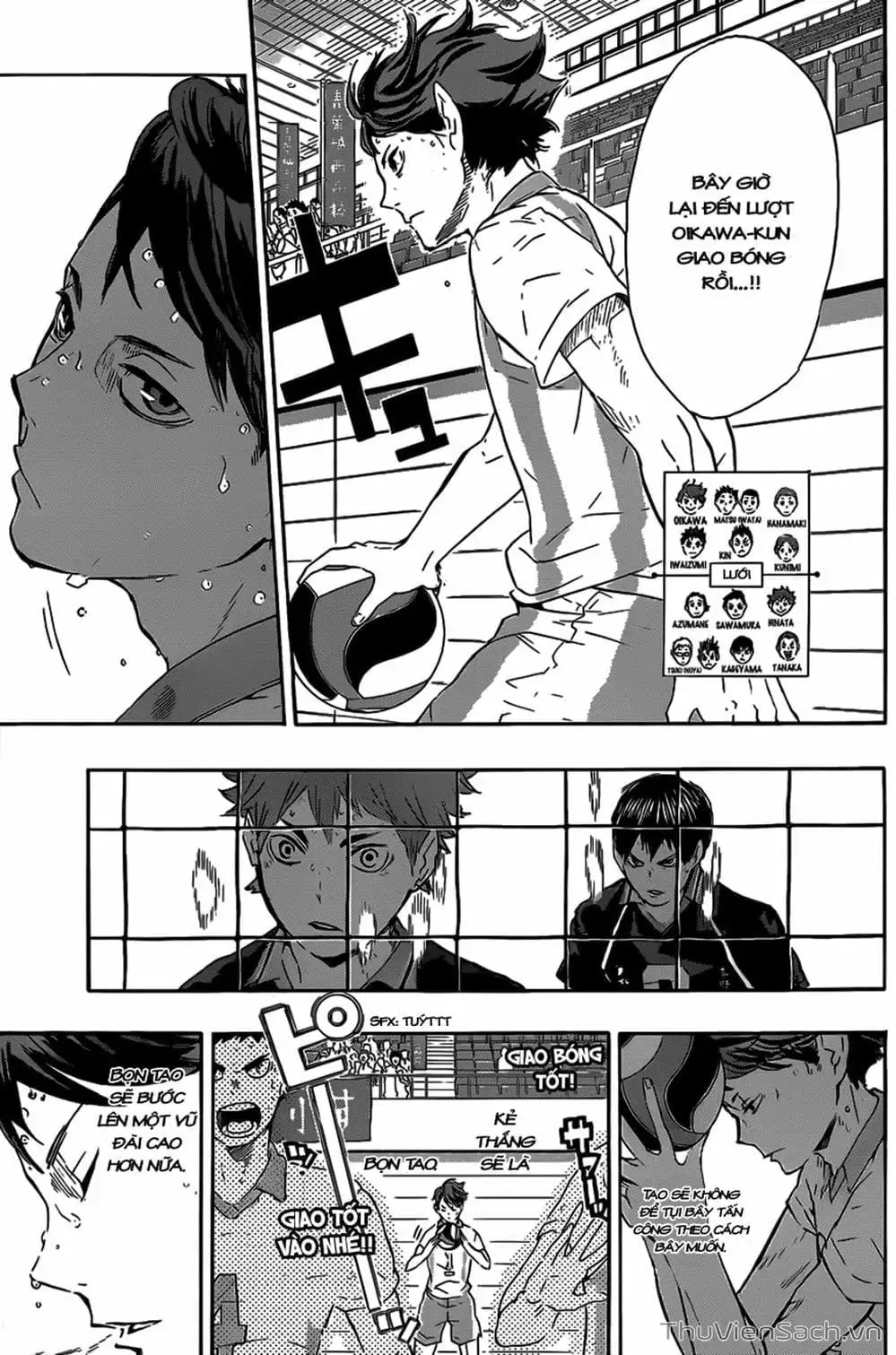 Truyện Tranh Vua Bóng Chuyền Haikyuu trang 6