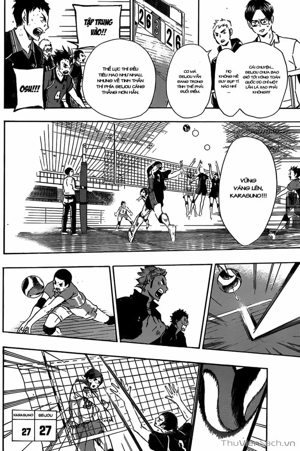 Truyện Tranh Vua Bóng Chuyền Haikyuu trang 6