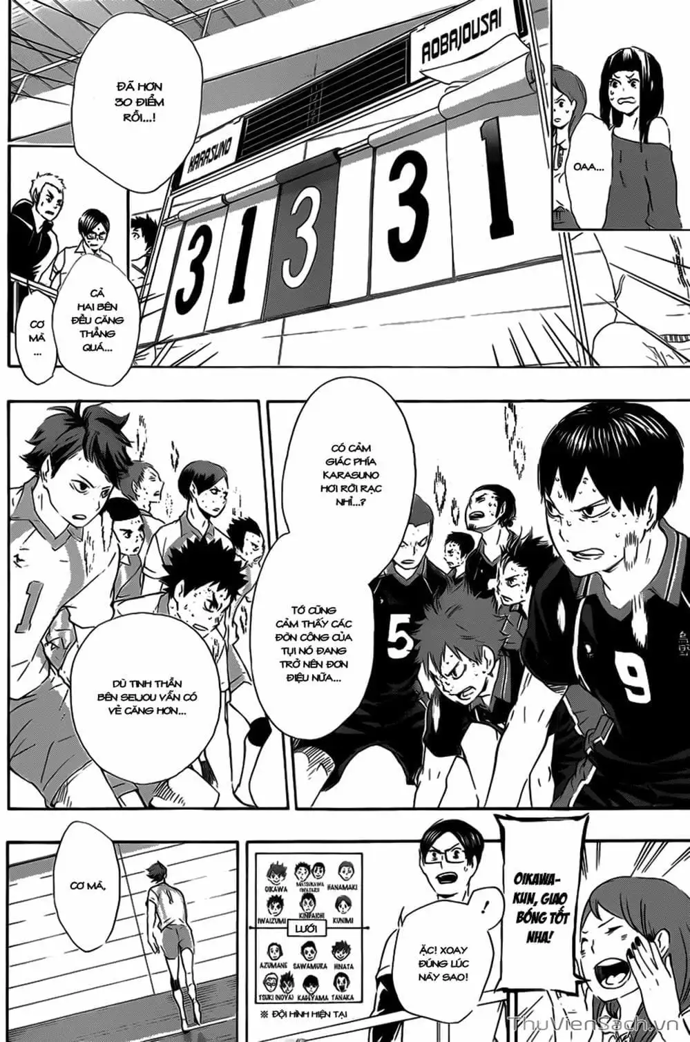 Truyện Tranh Vua Bóng Chuyền Haikyuu trang 6