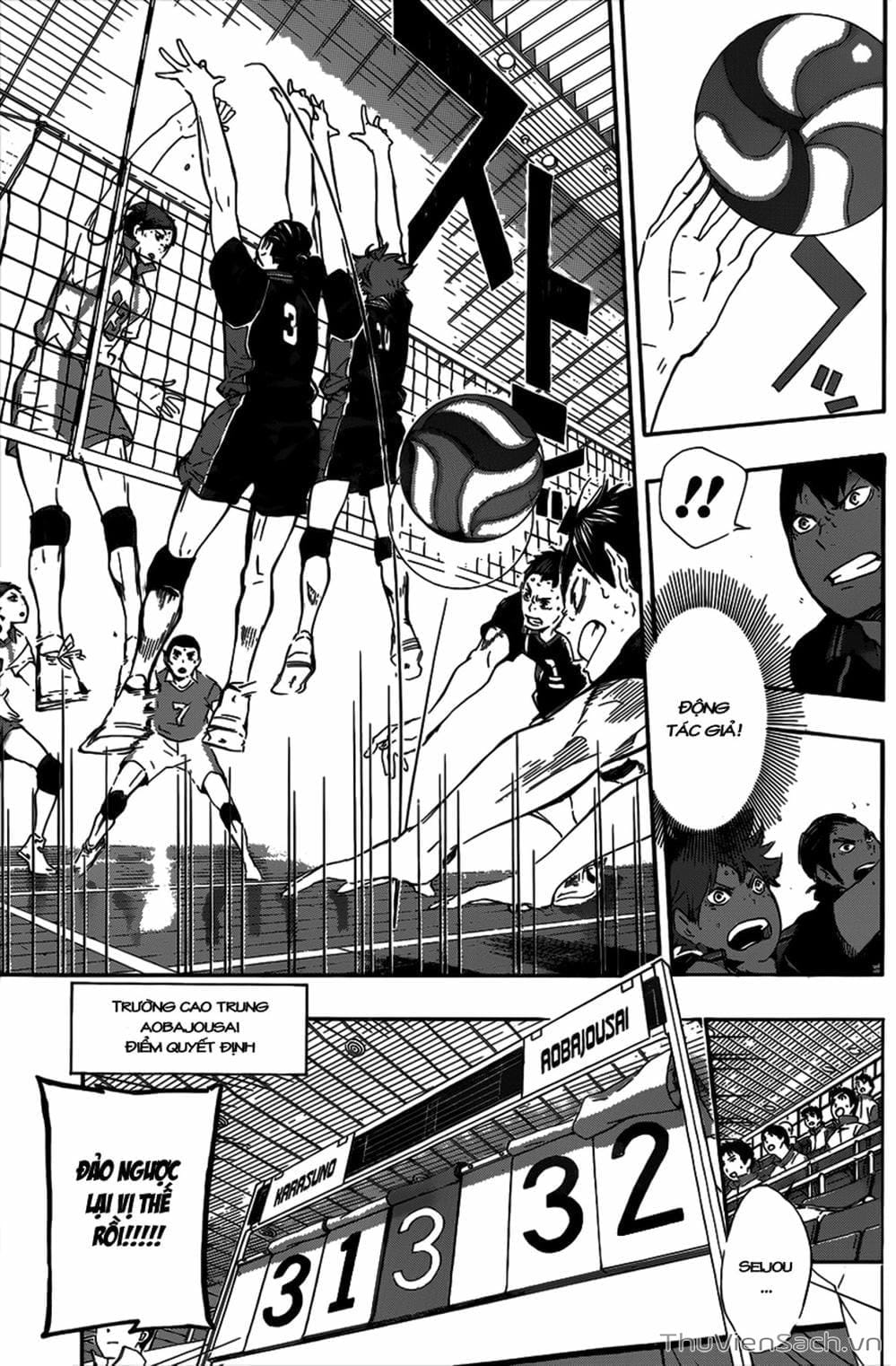 Truyện Tranh Vua Bóng Chuyền Haikyuu trang 6