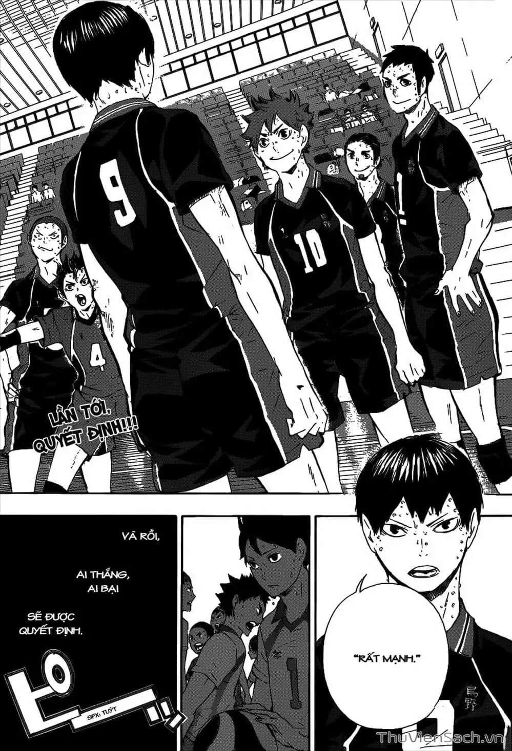 Truyện Tranh Vua Bóng Chuyền Haikyuu trang 6