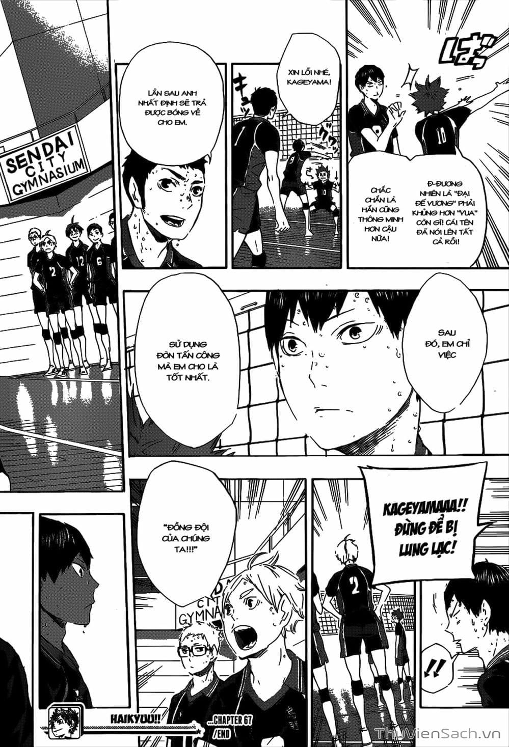 Truyện Tranh Vua Bóng Chuyền Haikyuu trang 6