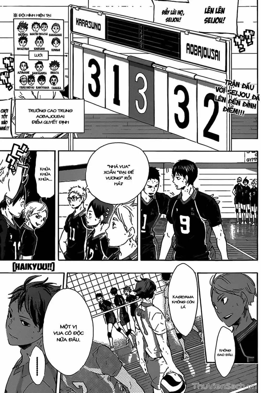 Truyện Tranh Vua Bóng Chuyền Haikyuu trang 6