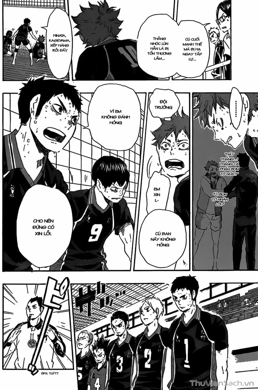 Truyện Tranh Vua Bóng Chuyền Haikyuu trang 6
