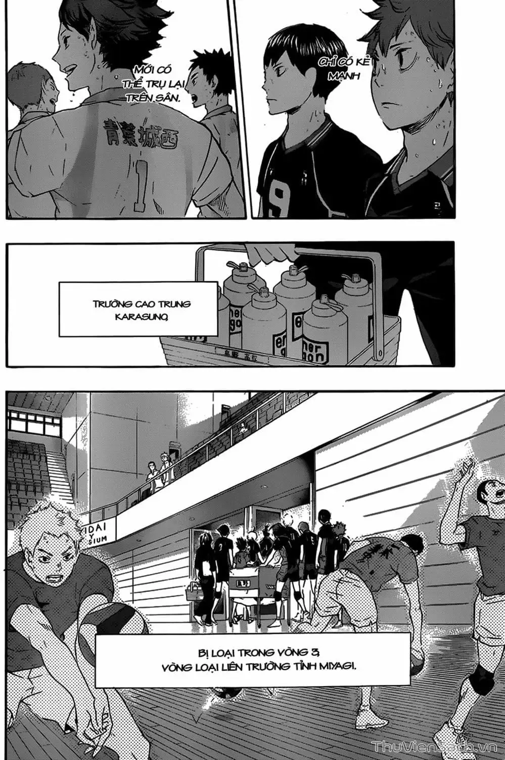 Truyện Tranh Vua Bóng Chuyền Haikyuu trang 6