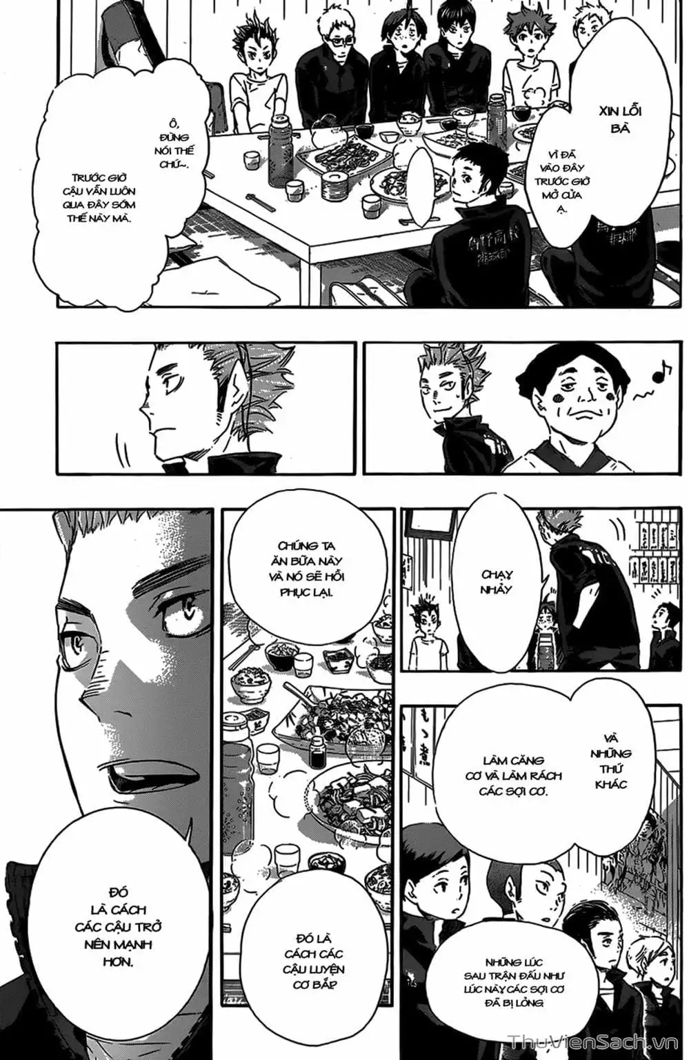 Truyện Tranh Vua Bóng Chuyền Haikyuu trang 6