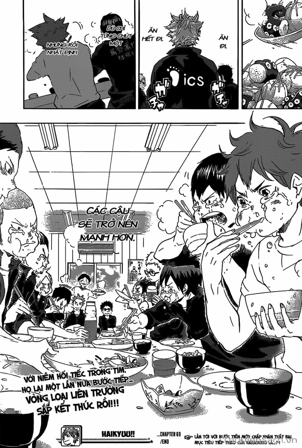 Truyện Tranh Vua Bóng Chuyền Haikyuu trang 6