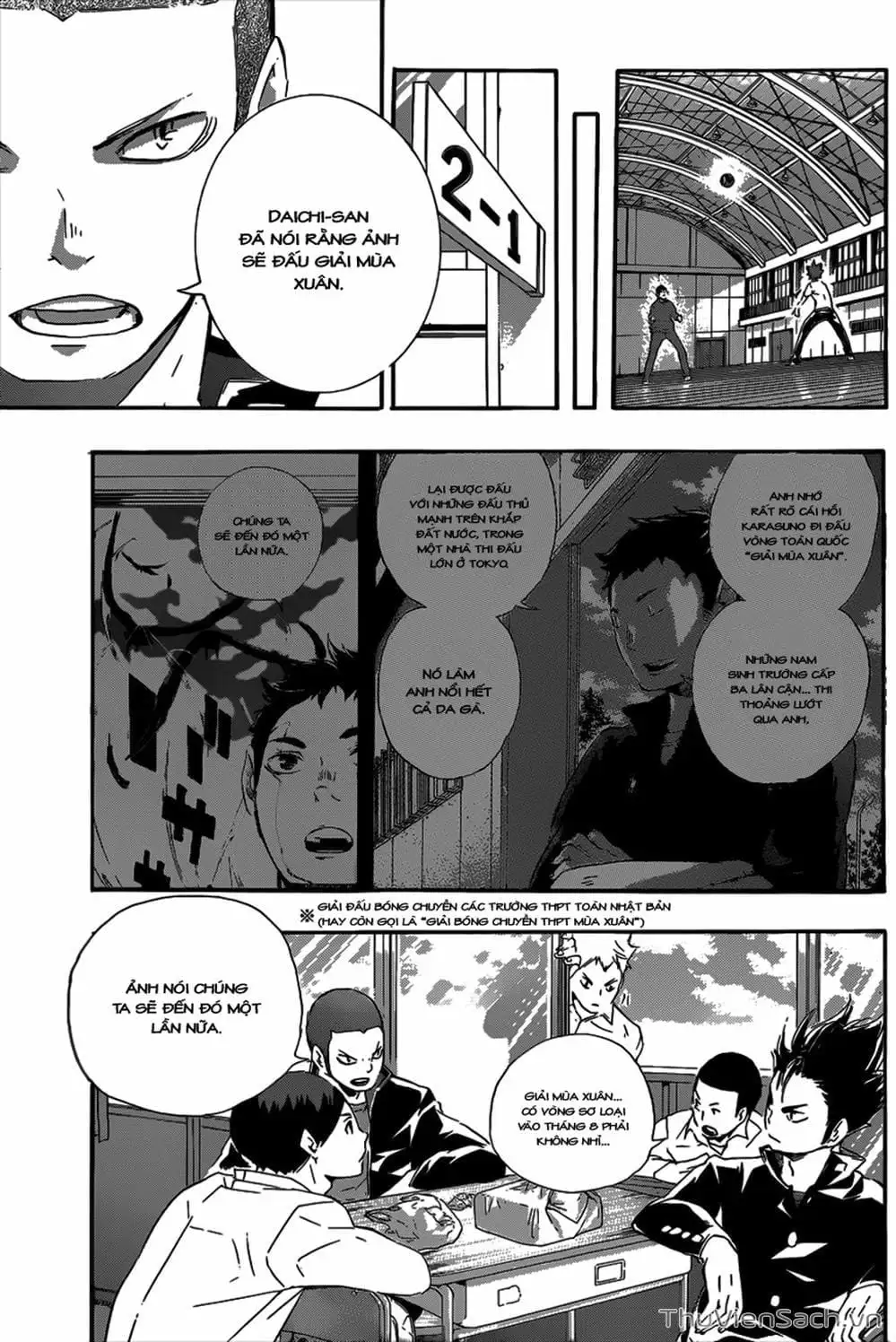 Truyện Tranh Vua Bóng Chuyền Haikyuu trang 6