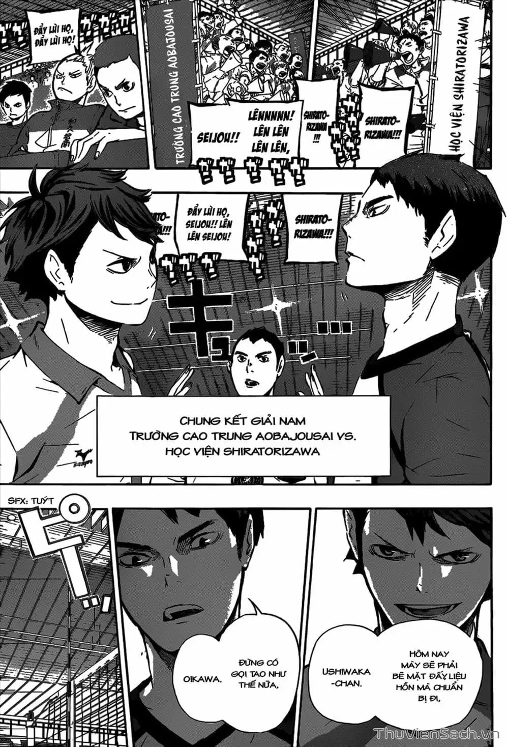 Truyện Tranh Vua Bóng Chuyền Haikyuu trang 6