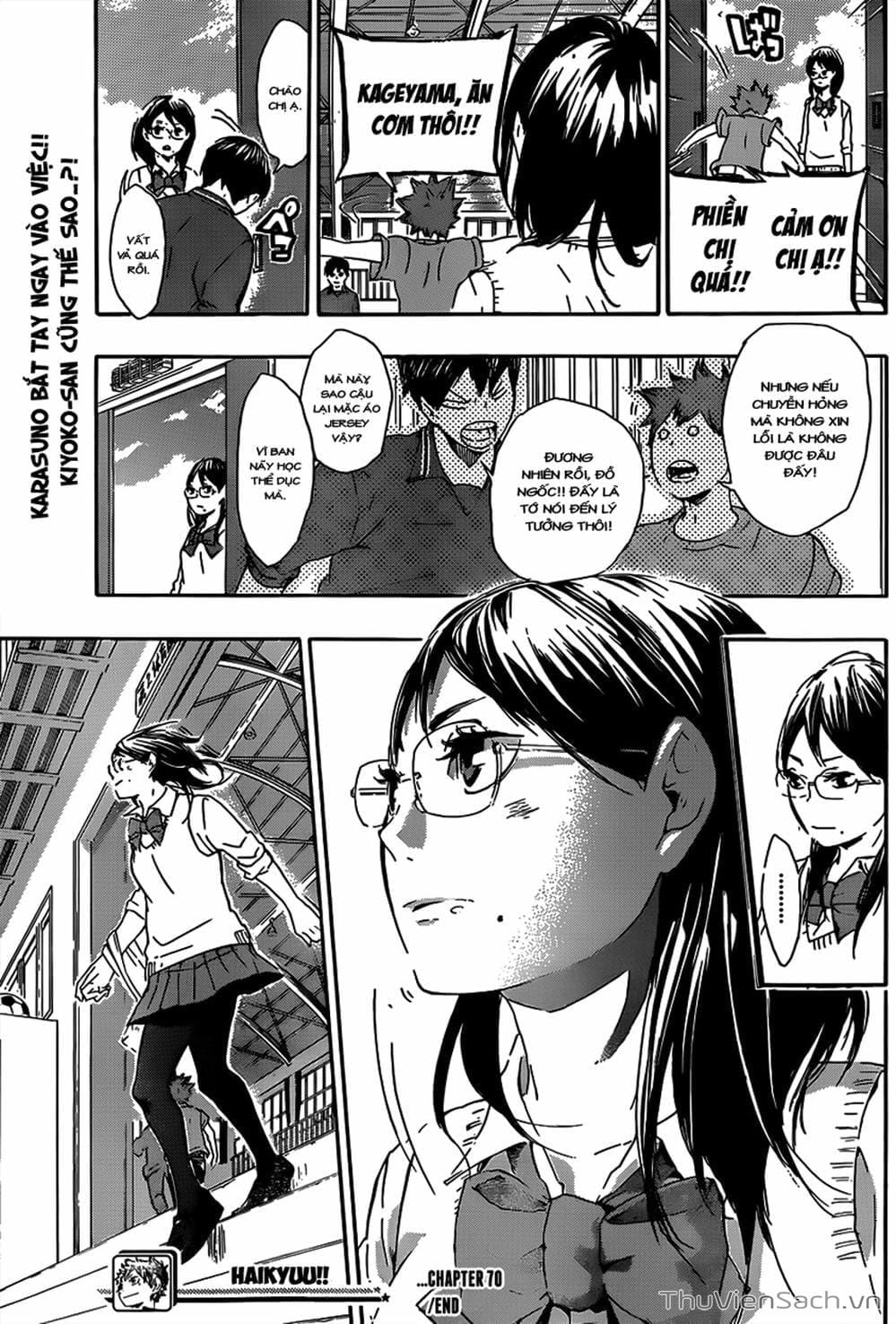 Truyện Tranh Vua Bóng Chuyền Haikyuu trang 6