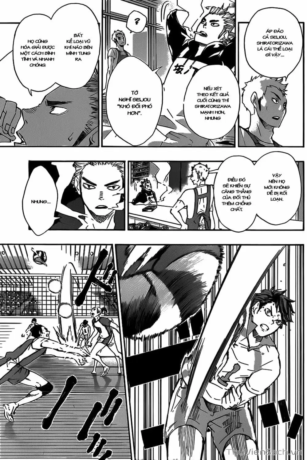 Truyện Tranh Vua Bóng Chuyền Haikyuu trang 6