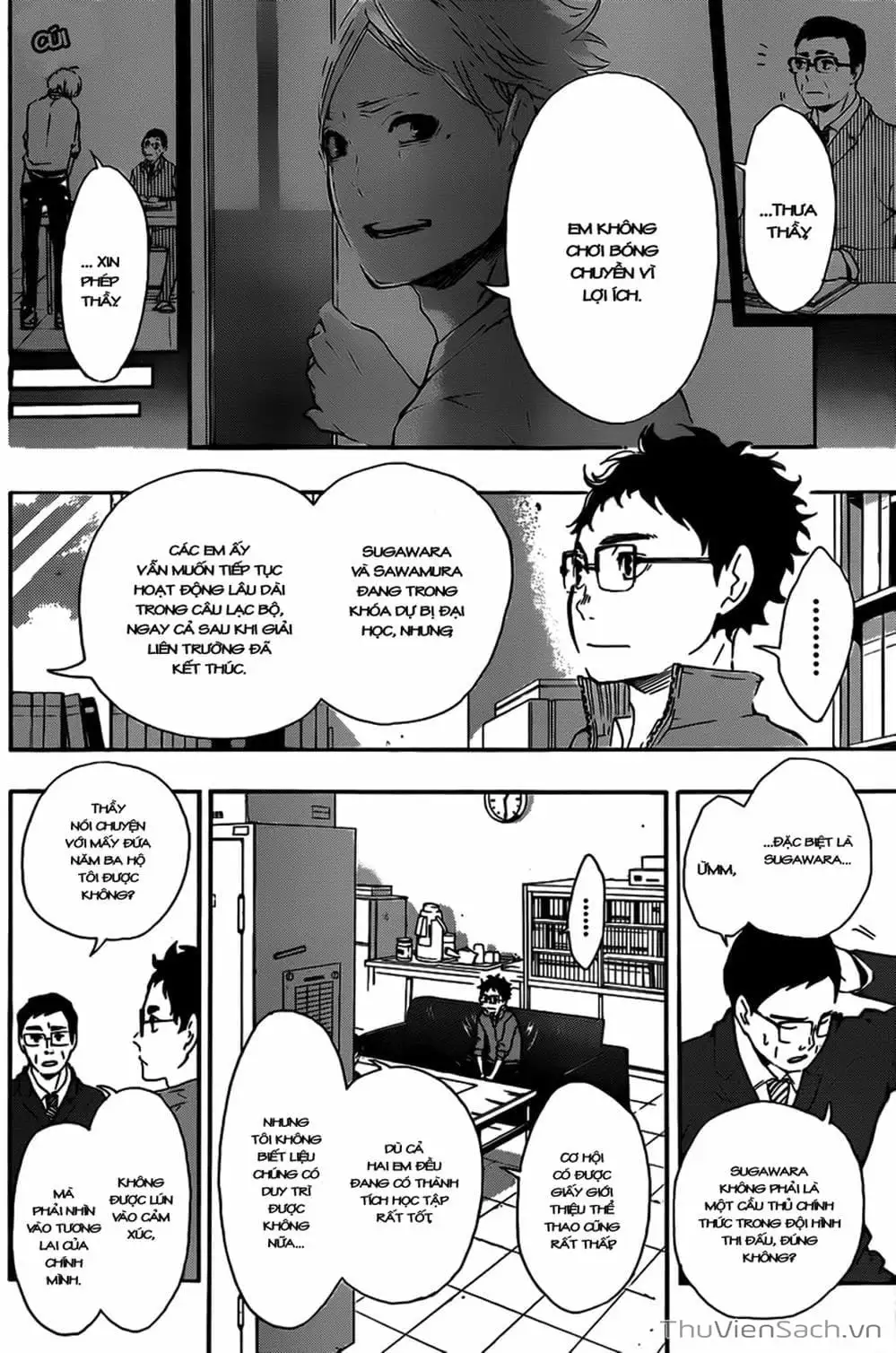 Truyện Tranh Vua Bóng Chuyền Haikyuu trang 6
