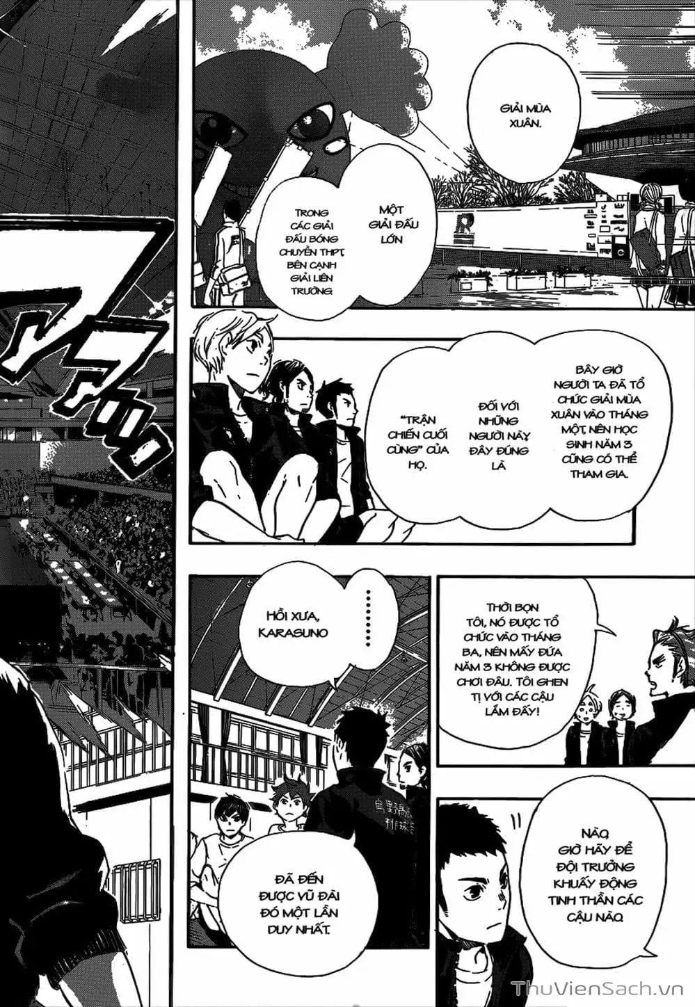 Truyện Tranh Vua Bóng Chuyền Haikyuu trang 6
