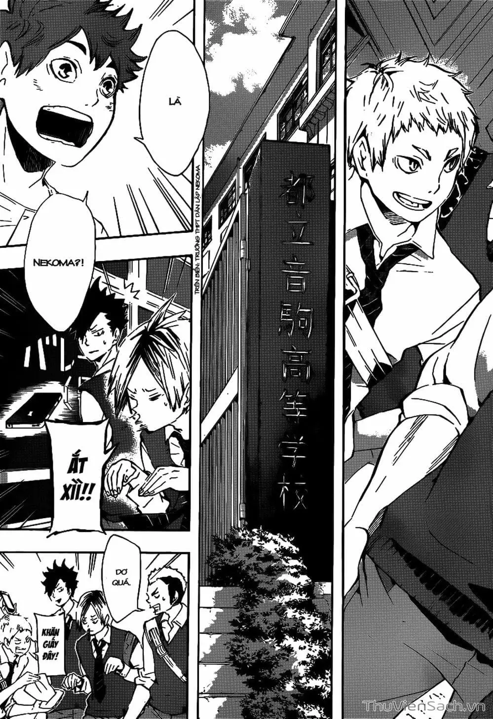 Truyện Tranh Vua Bóng Chuyền Haikyuu trang 6