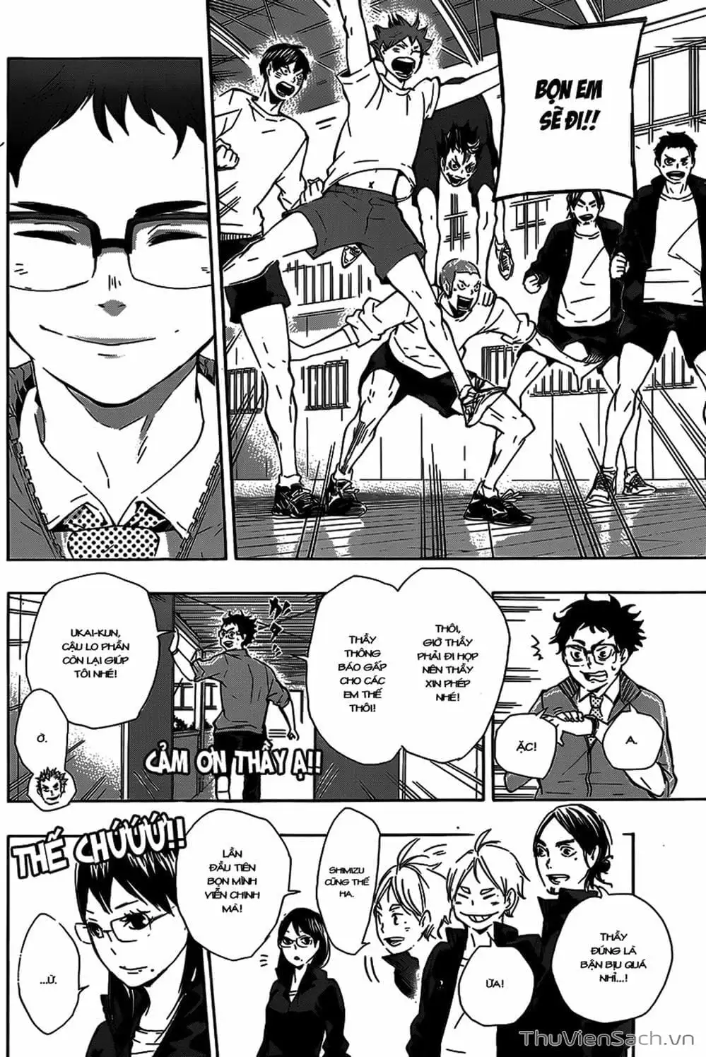 Truyện Tranh Vua Bóng Chuyền Haikyuu trang 6