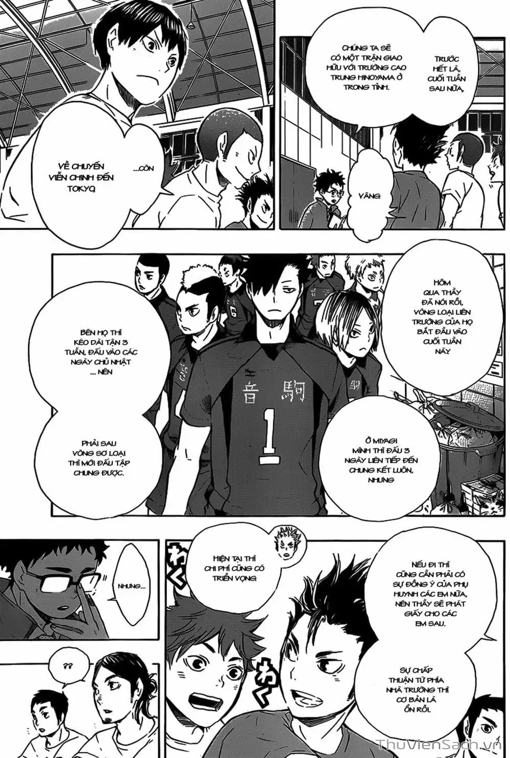 Truyện Tranh Vua Bóng Chuyền Haikyuu trang 6