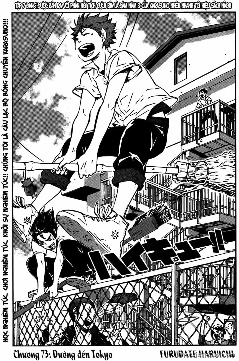 Truyện Tranh Vua Bóng Chuyền Haikyuu trang 6
