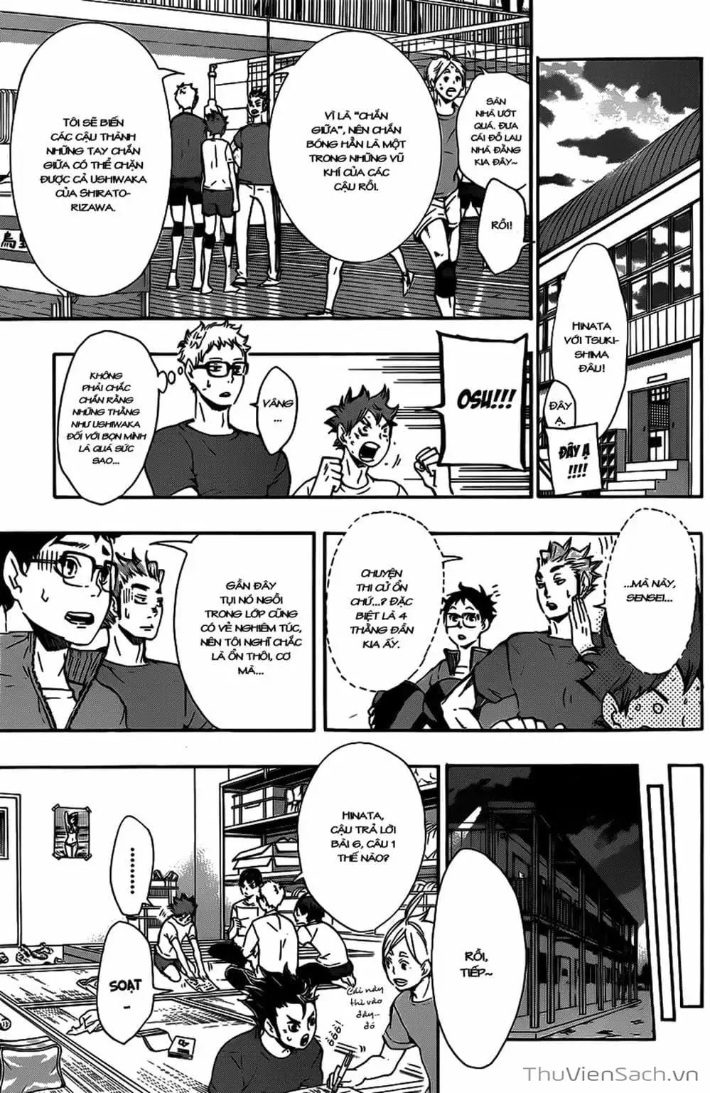 Truyện Tranh Vua Bóng Chuyền Haikyuu trang 6