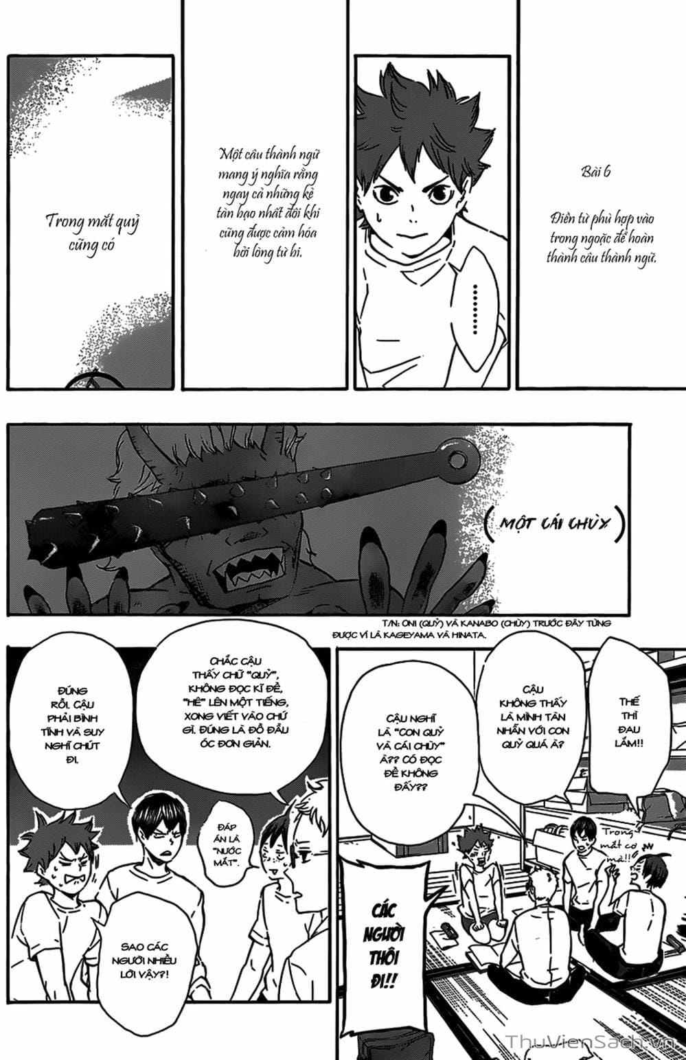 Truyện Tranh Vua Bóng Chuyền Haikyuu trang 6