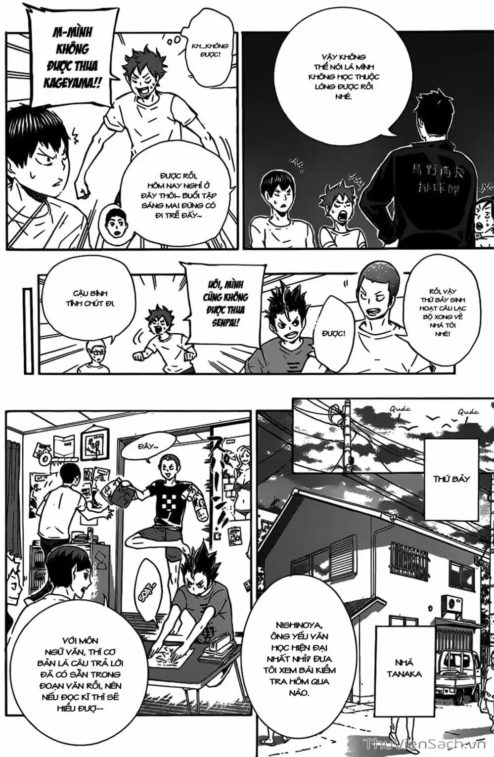 Truyện Tranh Vua Bóng Chuyền Haikyuu trang 6