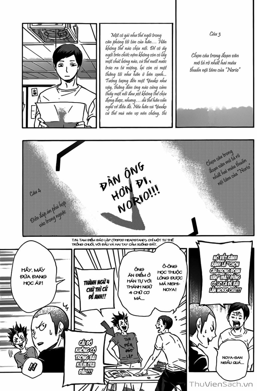 Truyện Tranh Vua Bóng Chuyền Haikyuu trang 6