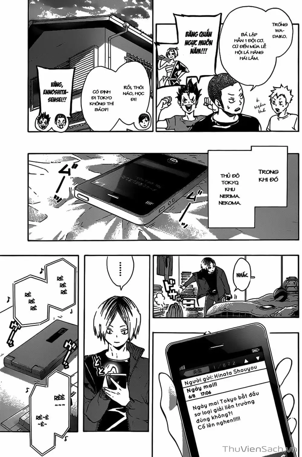 Truyện Tranh Vua Bóng Chuyền Haikyuu trang 6
