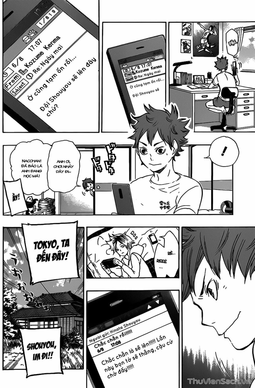 Truyện Tranh Vua Bóng Chuyền Haikyuu trang 6