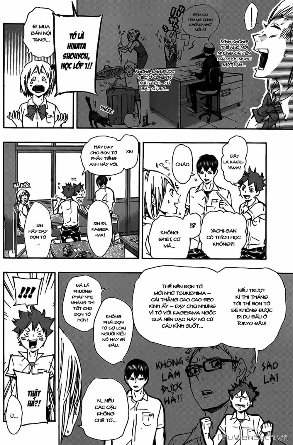 Truyện Tranh Vua Bóng Chuyền Haikyuu trang 6