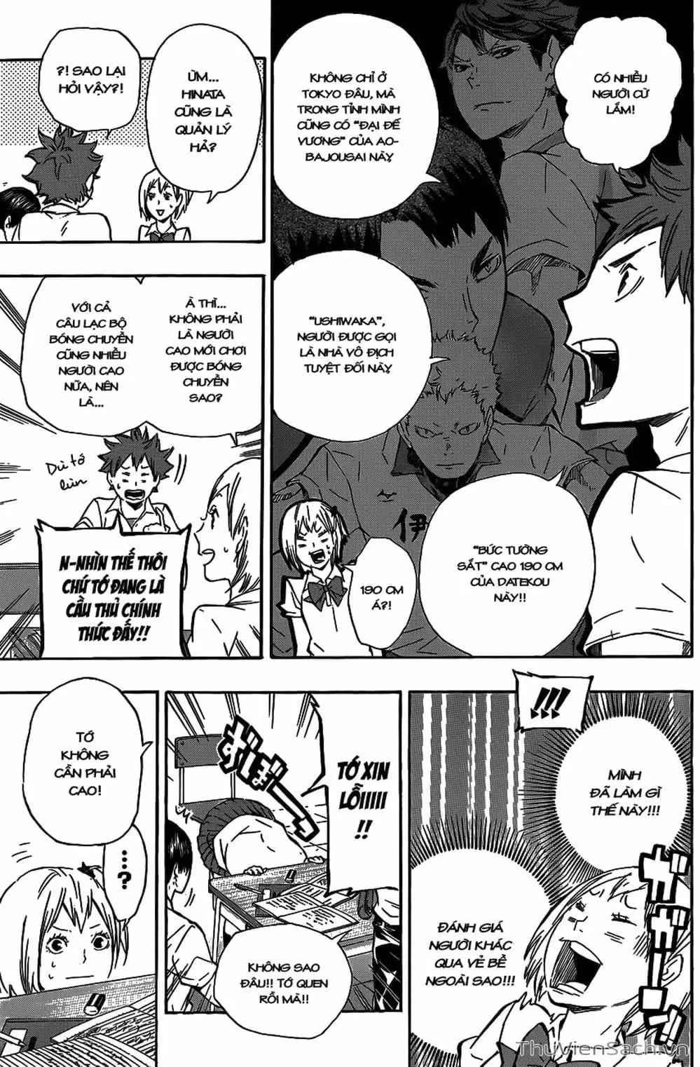 Truyện Tranh Vua Bóng Chuyền Haikyuu trang 6