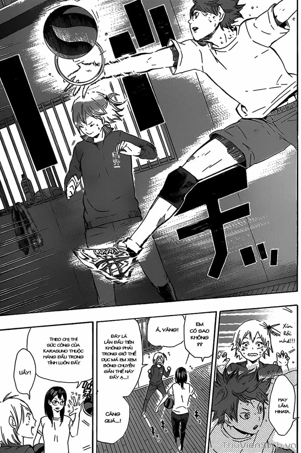 Truyện Tranh Vua Bóng Chuyền Haikyuu trang 6