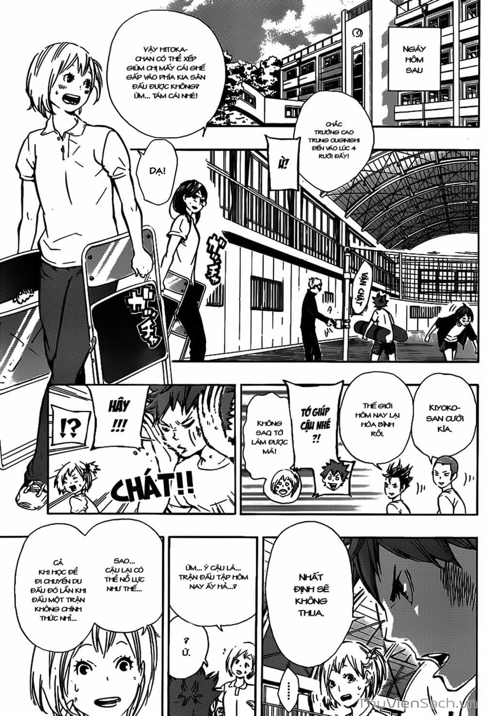 Truyện Tranh Vua Bóng Chuyền Haikyuu trang 6