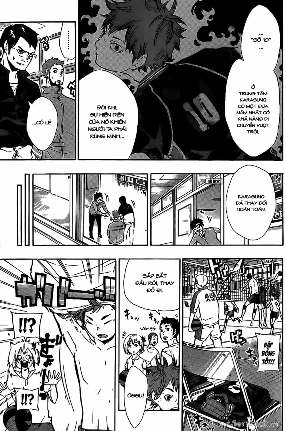 Truyện Tranh Vua Bóng Chuyền Haikyuu trang 6
