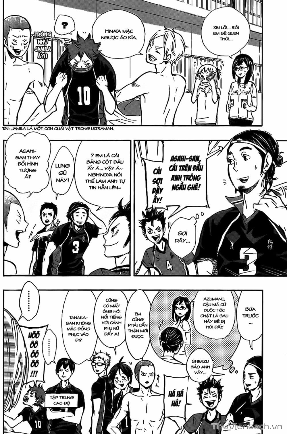 Truyện Tranh Vua Bóng Chuyền Haikyuu trang 6