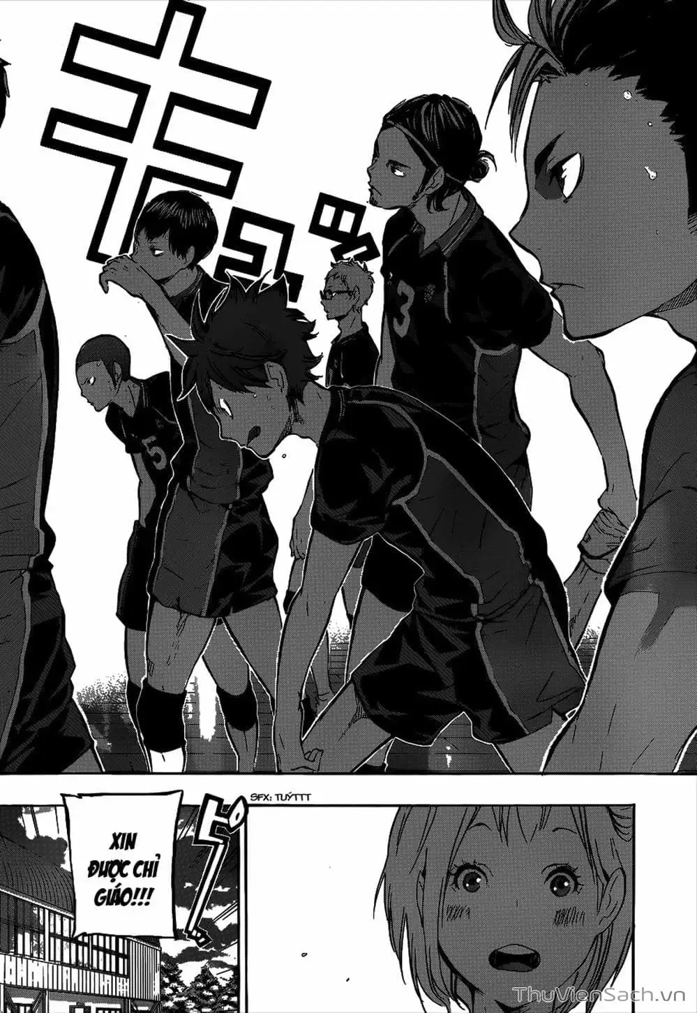 Truyện Tranh Vua Bóng Chuyền Haikyuu trang 6