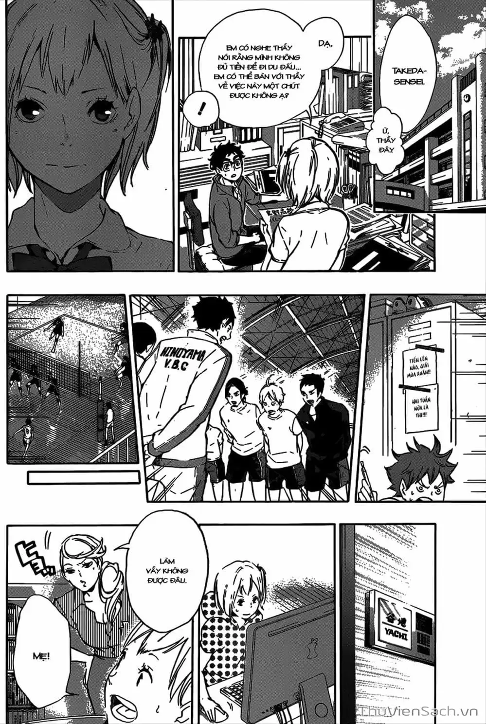 Truyện Tranh Vua Bóng Chuyền Haikyuu trang 6