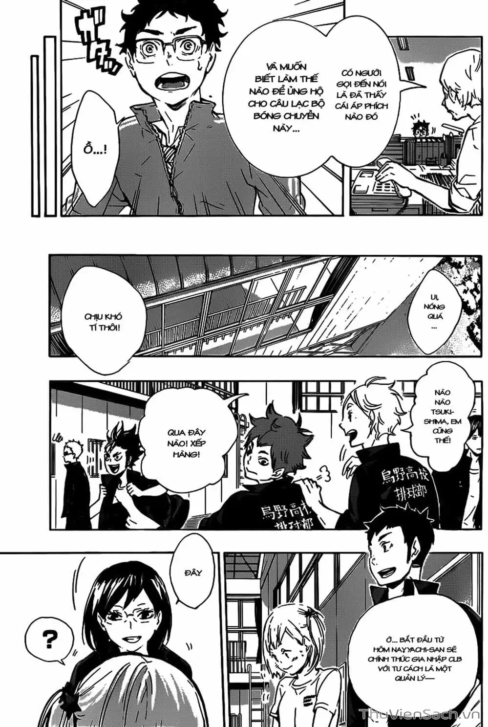 Truyện Tranh Vua Bóng Chuyền Haikyuu trang 6